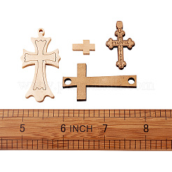 Pendentifs et liens en bois&nbsp;WOOD-TA0001-25