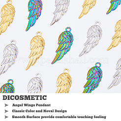 18 шт. подвески из нержавеющей стали 304 двух цветов STAS-DC0012-69