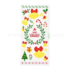 Bolsas de almacenamiento de plástico de opp de tema navideño&nbsp;ABAG-B003-11