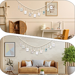 Гирлянда из деревянных бусин&nbsp;DIY-WH20002-611B