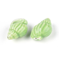 Ручной печатный шарики фарфора&nbsp;PORC-T133-01C-01