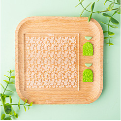 Папки с текстурой листа акрилом и тиснением PW-WG91518-01