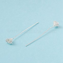 Латунные штифты в виде цветов KK-G413-04S