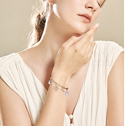 Armband mit Anhänger aus Imitationsperlen&nbsp;JB782A