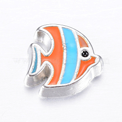 Сплав эмали кабошоны ENAM-WH0001-03