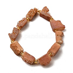 Гальванические натуральный druzy шарики агата стренг G-R012-A02-07