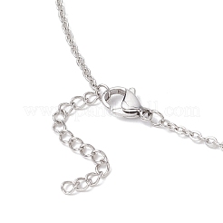 Пустой мешочек из нержавеющей стали 304&nbsp;NJEW-JN05277-01