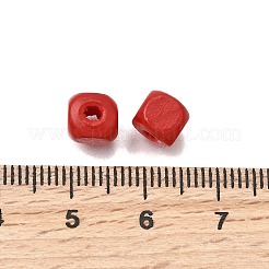 Спрей окрашены деревянные бусины&nbsp;WOOD-P021-01A-24