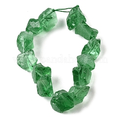 Прозрачные стеклянные бусины GLAA-S386-02