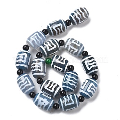 Stile tibetano perline dzi fili&nbsp;G-NH0037-C04-02
