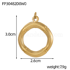 Подвески из нержавеющей стали 304&nbsp;STAS-OY006-98G
