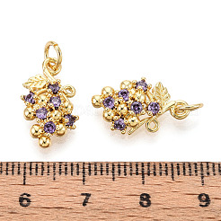 Латунные микро проложить кубического циркония подвески&nbsp;KK-N265-27G