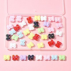 40шт УФ-покрытие непрозрачные акриловые бусины&nbsp;OACR-FS0002-28