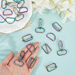 6 пакет пряжек из сплава&nbsp;AJEW-CY0001-81