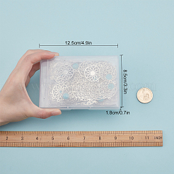 104шт 6 элемента люстры в тибетском стиле соединения TIBE-SC0001-53