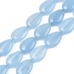 Бусины из натурального белого нефрита G-Z105-B01-01B