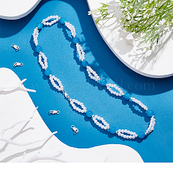 6 комплект из 925 застежек-карабинов из стерлингового серебра&nbsp;STER-BBC0001-18