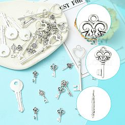 40шт 8 стиля подвески из сплава в тибетском стиле&nbsp;TIBEP-FS0001-44