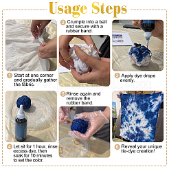 Квадратные хлопковые носовые платки ткань&nbsp;AJEW-WH0314-976