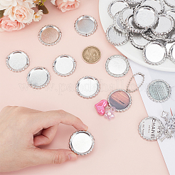 100 шт. 2 стиля железных подвесок-кабошонов FIND-DR0001-44
