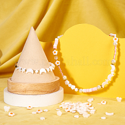 160шт 8 стиля натуральные пресноводные бусины из ракушек SHEL-TA0001-08