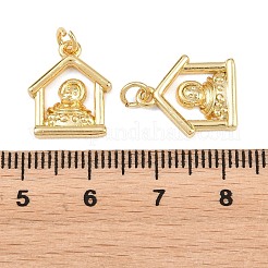Messing Anhänger & Charms&nbsp;KK-L275-45G-02
