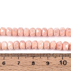 Антикоррозийные гальванические стеклянные бусины GLAA-T025-6mm-11F