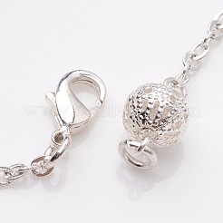 Chakra Schmuck natürliche Verbindung runde Perle Edelsteinarmbänder&nbsp;X-BJEW-JB02275