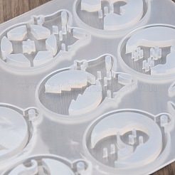 Силиконовые Молды для подвесок рождественской серии SIL-B075-05A