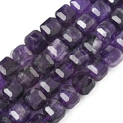 Природный аметист нитей бисера&nbsp;G-C267-A01