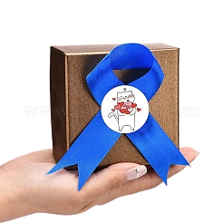 4 стиль круглые бумажные наклейки на тему дня святого валентина VALE-PW0001-099