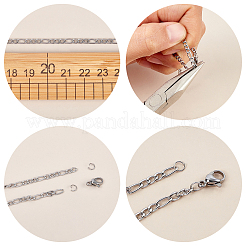 DIY-Sets zur Herstellung von Halsketten aus Edelstahl 304&nbsp;DIY-UN0001-85