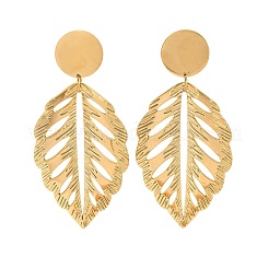 Серьги-гвоздики из нержавеющей стали 304 для женщин&nbsp;EJEW-U054-02G