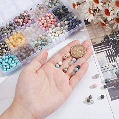 750 шт. 15 стиля смешанных драгоценных камней G-NB0005-42D