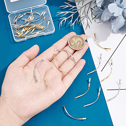 32 шт. подвески из нержавеющей стали 304 двух цветов STAS-UN0037-44