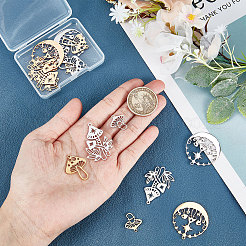 16 шт. 8 подвески из нержавеющей стали 201 и 304&nbsp;STAS-SC0004-21