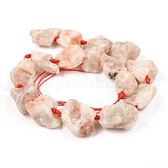 Fili di perline di pietra naturale grezza grezza grezza&nbsp;G-F595-I02