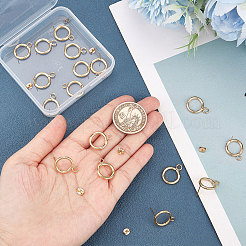 20 шт. фурнитура для сережек-гвоздиков из нержавеющей стали 304&nbsp;STAS-BBC0001-76G