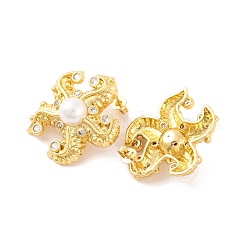 Boucles d'oreilles en laiton pour femmes&nbsp;EJEW-U015-18G