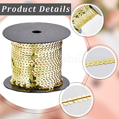 2 рулон 2-х цветных пластиковых бусин с пайетками&nbsp;FIND-CY0001-12A