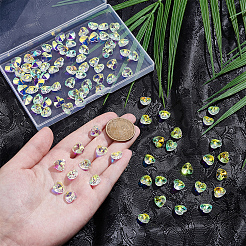 100pcs Glasanhänger&nbsp;GLAA-SP0001-69