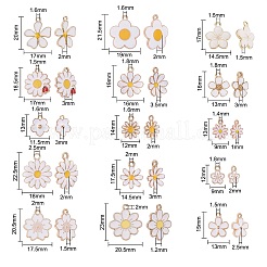 75шт 15 стиля подвески из сплава с эмалью&nbsp;ENAM-CJ0001-89