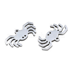 Pendentifs en acier inoxydable 201 anti-ternissement&nbsp;LS-STAS-N098-080P