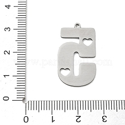 201 pendentifs en acier inoxydable&nbsp;SA-CBA3D3A-03P