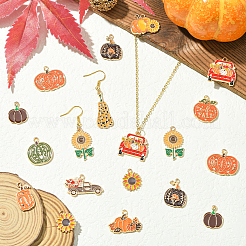 56 шт. 14 стиля подвески из сплава ко Дню благодарения&nbsp;ENAM-SC0006-78