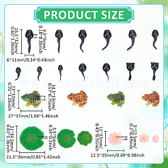 41 шт. 11 стиля декора из смолы&nbsp;DJEW-PH0001-70