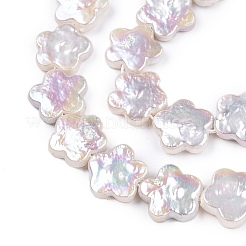 Бусы из натурального зернистого жемчуга кеши в стиле барокко PEAR-S020-A03