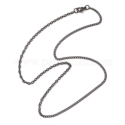 Ожерелья из витой цепи из нержавеющей стали 304 для женщин и мужчин&nbsp;NJEW-JN05818