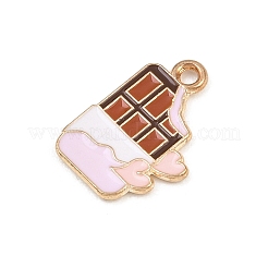 Подвески из сплава с эмалью ко дню святого валентина&nbsp;ENAM-I084-01KCG-14