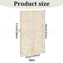 Витрина из натурального мрамора в стиле ретро DJEW-WH0015-95